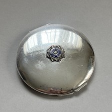 STERLING SILVER POWDER COMPACT