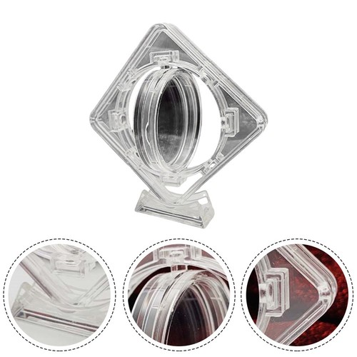 4cm acrylic coin - acrylic, case