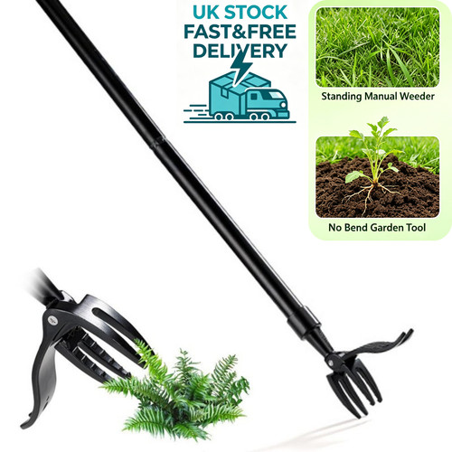 Weed puller remover - steel, claw