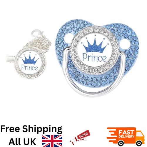 Princess prince baby pacifier - prince,