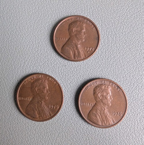 Usa one cent coins 1970s - coins,