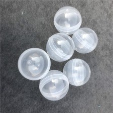 100 Set of Toy Vending Machine Empty Capsules Round 32/38 MM Diameter DIY Craft