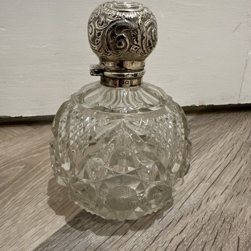 Sterling silver cut glass - sterling,