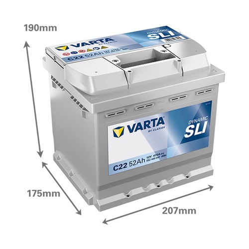 Battery for citroen saxo 6 - battery,