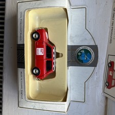LLEDO PROMOTIONAL MODEL MINI COOPER PICTURE PRIDE DISPLAYS NEAR MINT BOXED.