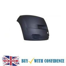 Front Bumper End Corner Black