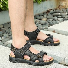 Mens Sandals Leather Walking