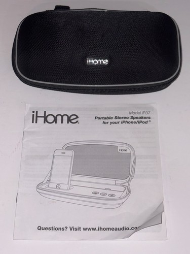 Ihome ip37 portable speaker - ip37,