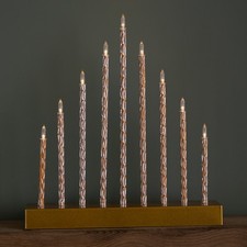 26cm Battery Operated Gold