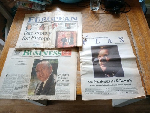 Rare the european newspapper - rare,