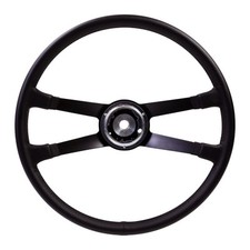 SSP Black Leather Steering