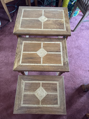 Nest tables set - 3, pieces