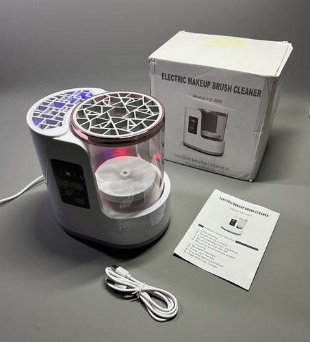 Makeup brush cleaner washer - washer, uv