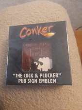 Dust Rare Store Conker The Cock & Plucker Pub Sign Emblem Medallion Le 2001