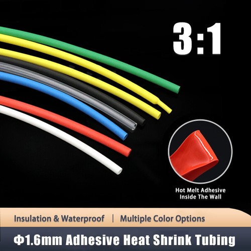 φ1 6mm adhesive heat - Φ1.6mm, 3:1
