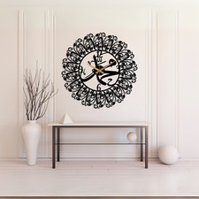 Acrylic Mohammad Islamic Wall Clock, Islamic Home Clock,Muslim Housewarming Gift