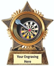 Darts Trophy Star Award 90mm