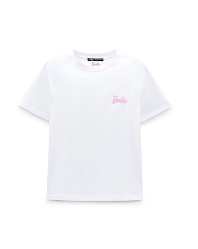 Zara barbie white - barbie, pink
