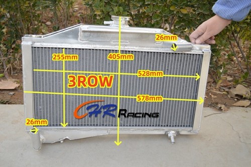 3row aluminum radiator for - aluminum,