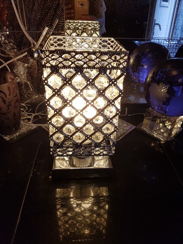 Crystal table lamp - crystal,
