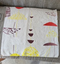 Fabric Piece - Grey Calyx by Lucienne Day - 100% Linen - 50 x 48 cm -John Lewis