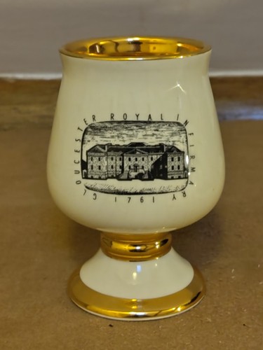 Prinknash ceramic cup - ceramic,