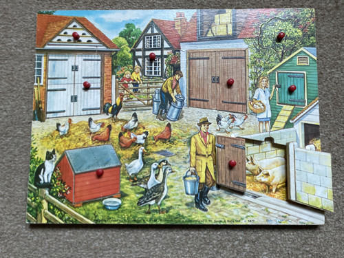 The farmyard vintage - the, wooden