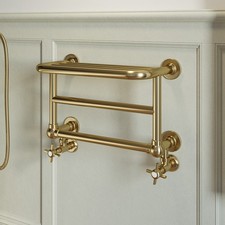Brass Traditional Heated Towel