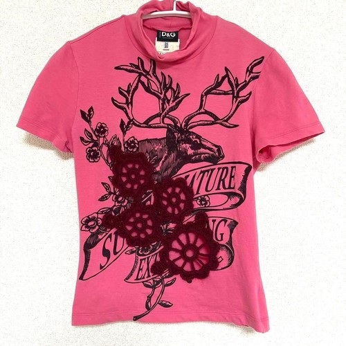 Vintage pink baby tee - vintage,