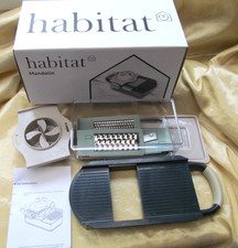 Habitat Healthy Eating Mandolin 3 Blades Non-Slip Base Easy Clean Excellent Cond