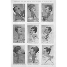 MILITARY Caricatures of