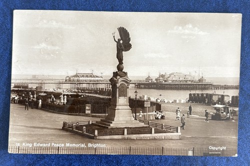 Brighton real photo card king - brighton,