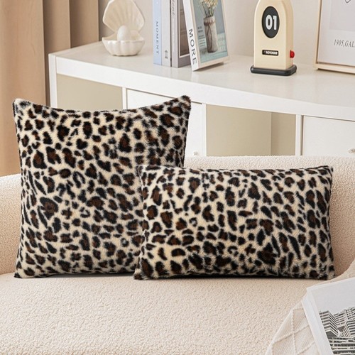 Leopard print cushion - cushion, cover
