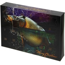 Fishing Advent Calendar Carp themed 104pcs mixed Tackle 24 Days Anglers Present