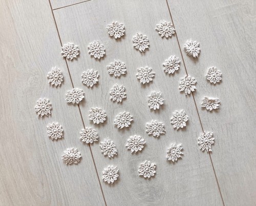 Vintage sew lace flower - sew,