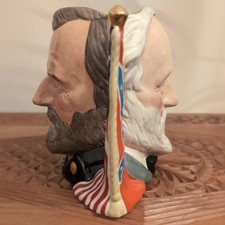 Royal Doulton Character Jug Large Civil War Ulysses S Grant Robert E Lee D6698