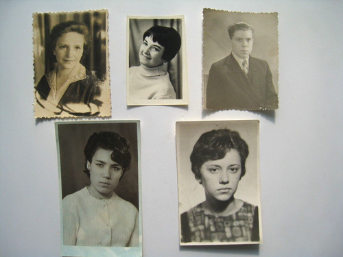 Vintage old black and white