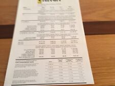 OCT. 1987 FERRARI UK SALES & OPTIONS PRICE LIST 412 MONDIAL CAB. 328GTS 328GTB
