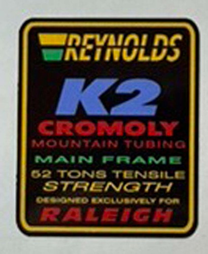 Reynolds main frame decal - frame,