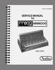 MOOG MINIMOOG 204D SHOP MANUAL