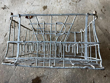 Vintage HD (Horlicks Dairies?) 20 bottle galvanised metal milk crate