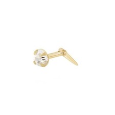 9ct Yellow Gold 2mm Diamond