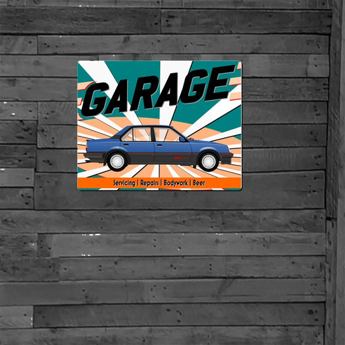 Personalised man cave - personalised, metal