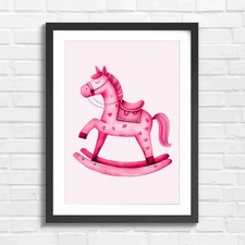 Whimsical wooden rocking - wooden,