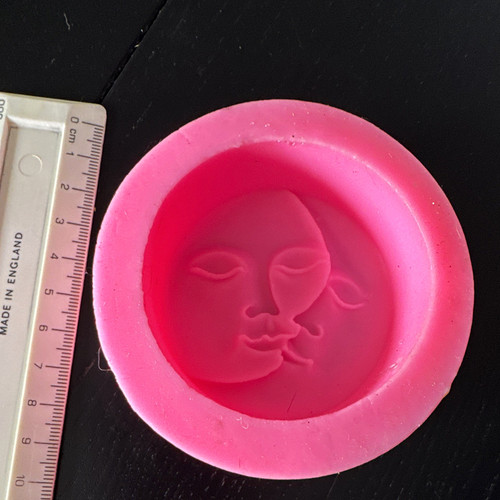 Pink silicone face design bar - face,