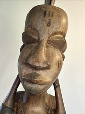 Large hand carved african - large, 24"