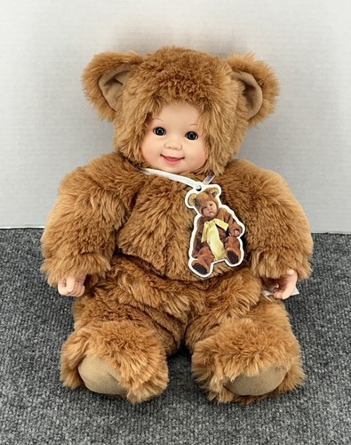 Anne geddes tan bear - bear, doll