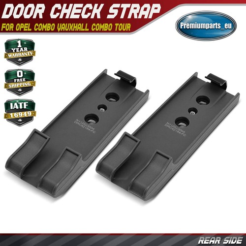 Rear door check straps - door, for
