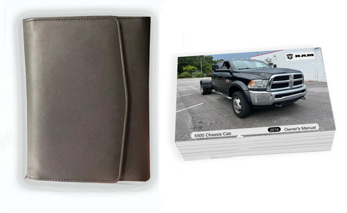 Owner manual for 2016 - manual, 5500