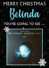 YOU'RE GOING TO SEE ARIANA GRANDE LIVE ON TOUR - Personalised Christmas Card